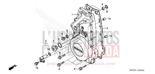 PANNEAU CARTER-MOTEUR AV. ST13002 de 2002